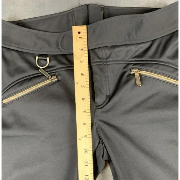 Athleta Women’s Size 10P Black Ski Snowboard Soft Shell Lined Pants - Picture 13 of 14
